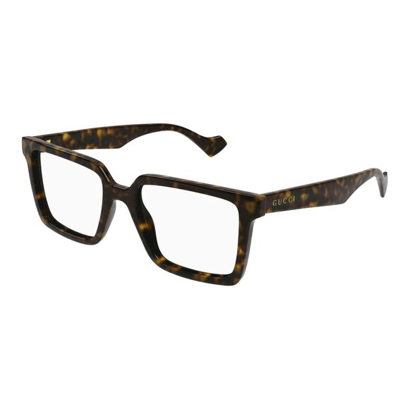 NEW GUCCI EYEGLASSES UNISEX DARK HAVANA EYEWEAR GUCCI GG1540O 002 - Picture 1 of 3